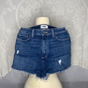 Paige sz28 frayed Jean Shorts